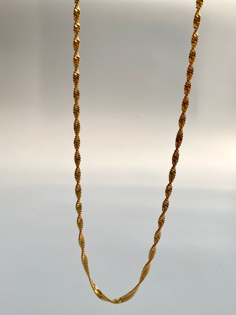 Disco Gold Chain 22inches