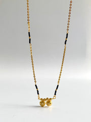 Double Ball Gold Mangalsutra