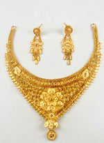 Load image into Gallery viewer, Flower Vibe Gold Replica Necklace Set
