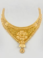 Load image into Gallery viewer, Flower Vibe Gold Replica Necklace Set
