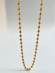 Glittering Me Matar Mala Gold Necklace Chain