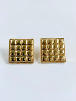 Load image into Gallery viewer, Golden Chess Earrings
