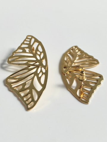 Half Butterfly Earrings