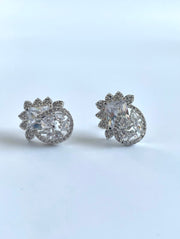 Loving Solitaire Diamond Studded Earrings