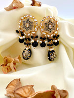 Load image into Gallery viewer, Graceful Lengths Kundan Long Necklace Set