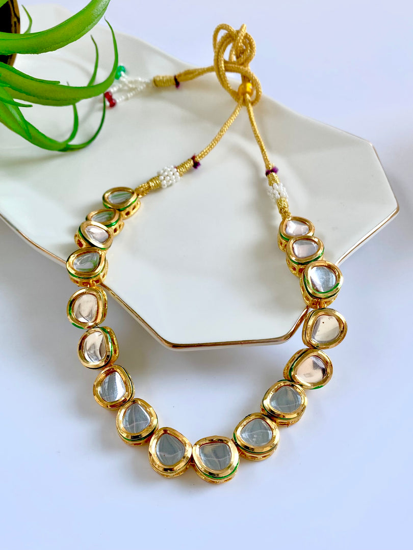 Intricate Kundan Marvels Necklace Set