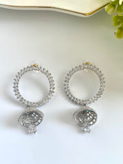 Looking for you Diamond Jhumkas