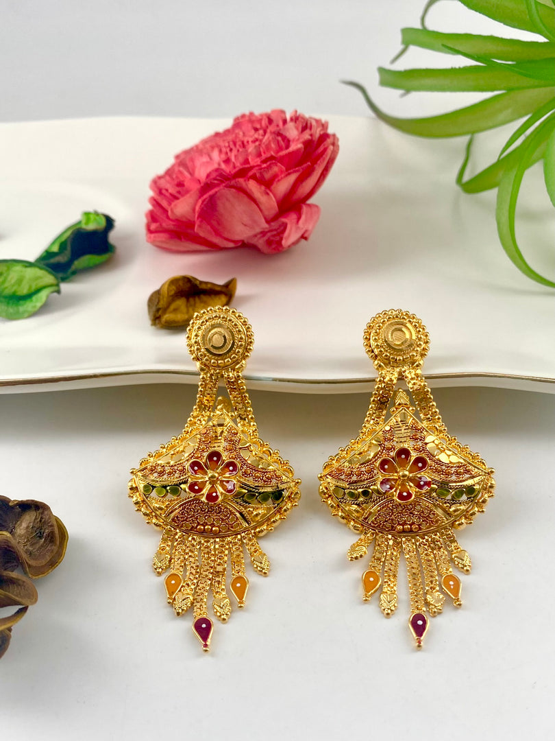 Mahurat Gold Necklace Set