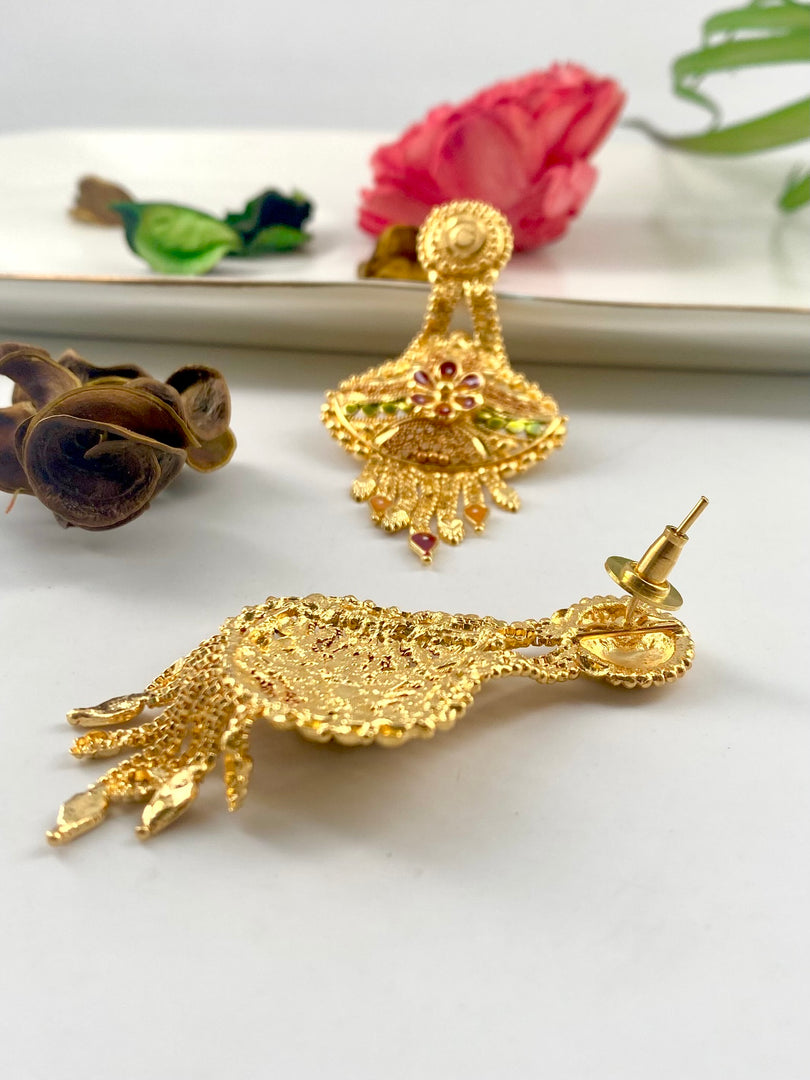 Mahurat Gold Necklace Set