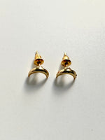Load image into Gallery viewer, Moon Stud Earrings
