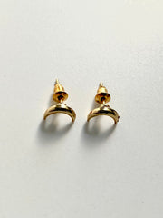 Moon Stud Earrings