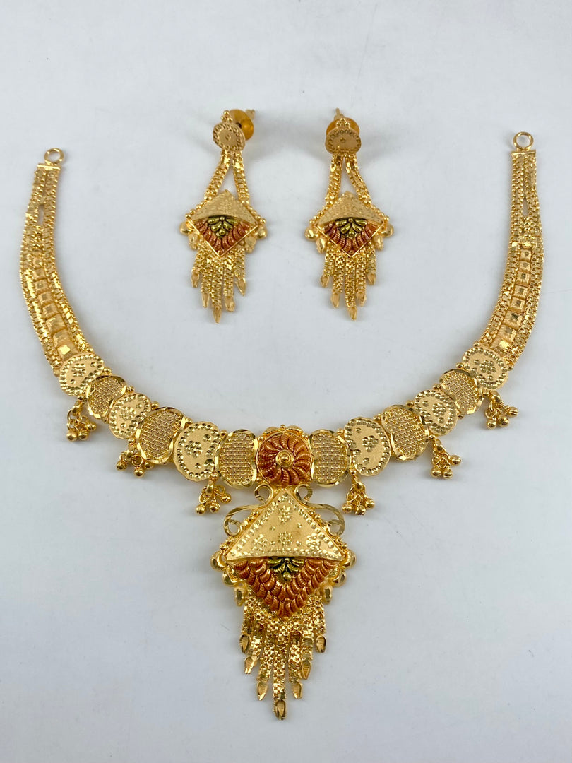 Nora Gold Replica Necklace Set