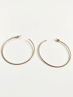 Load image into Gallery viewer, One Sided Open Loop Earrings

