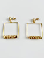 Load image into Gallery viewer, Rachel&#39;s Spring Square Earrings
