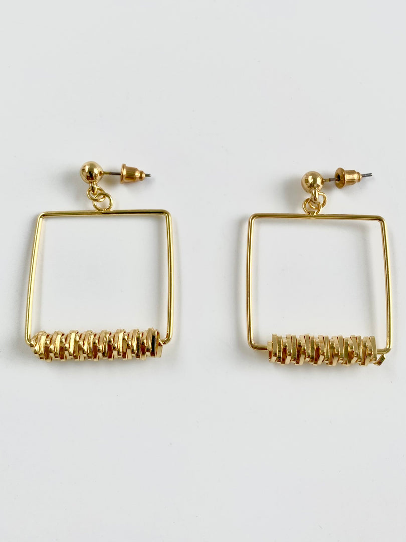 Rachel's Spring Square Earrings