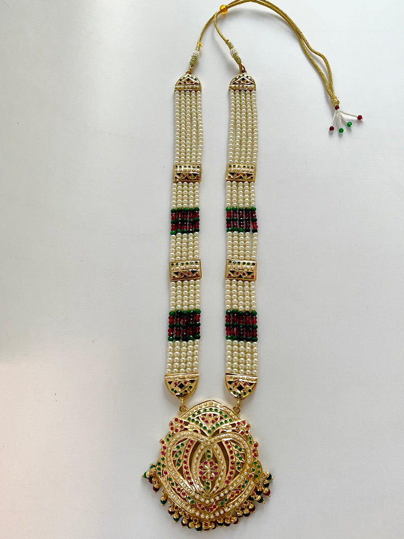 Regal Strands Long Necklace Set