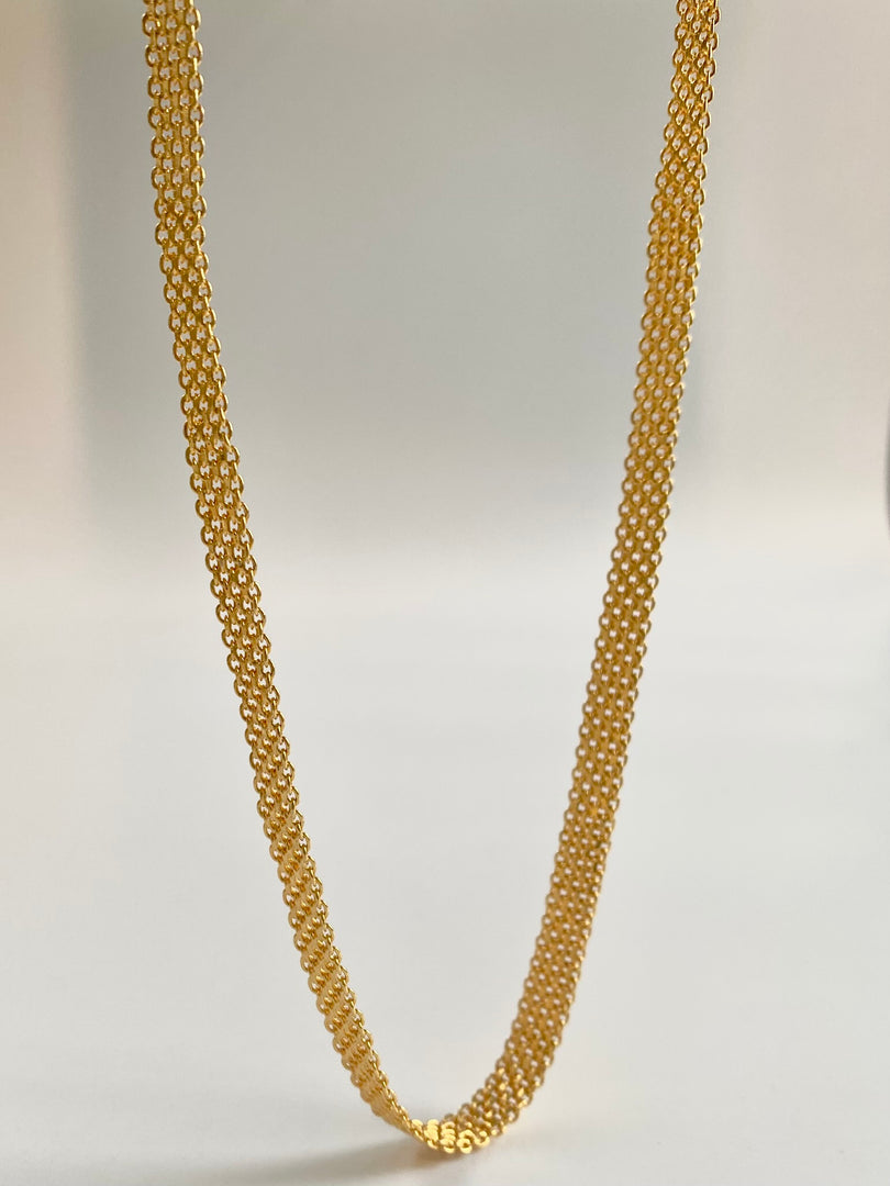 Shehenshah Gold Chain 21 inches