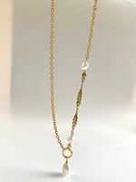 Load image into Gallery viewer, Single Layer Pearly Drop Necklace
