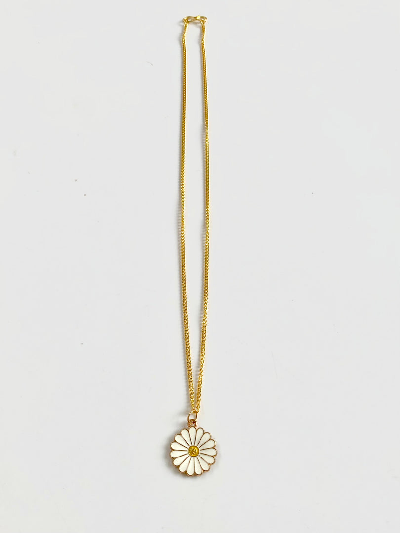 Sunflower Pendant Necklace