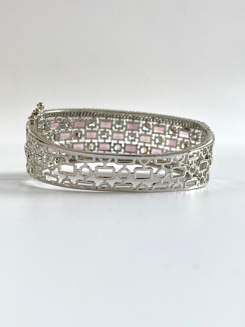 Chessy Miss Baby Pink Bangle Bracelet