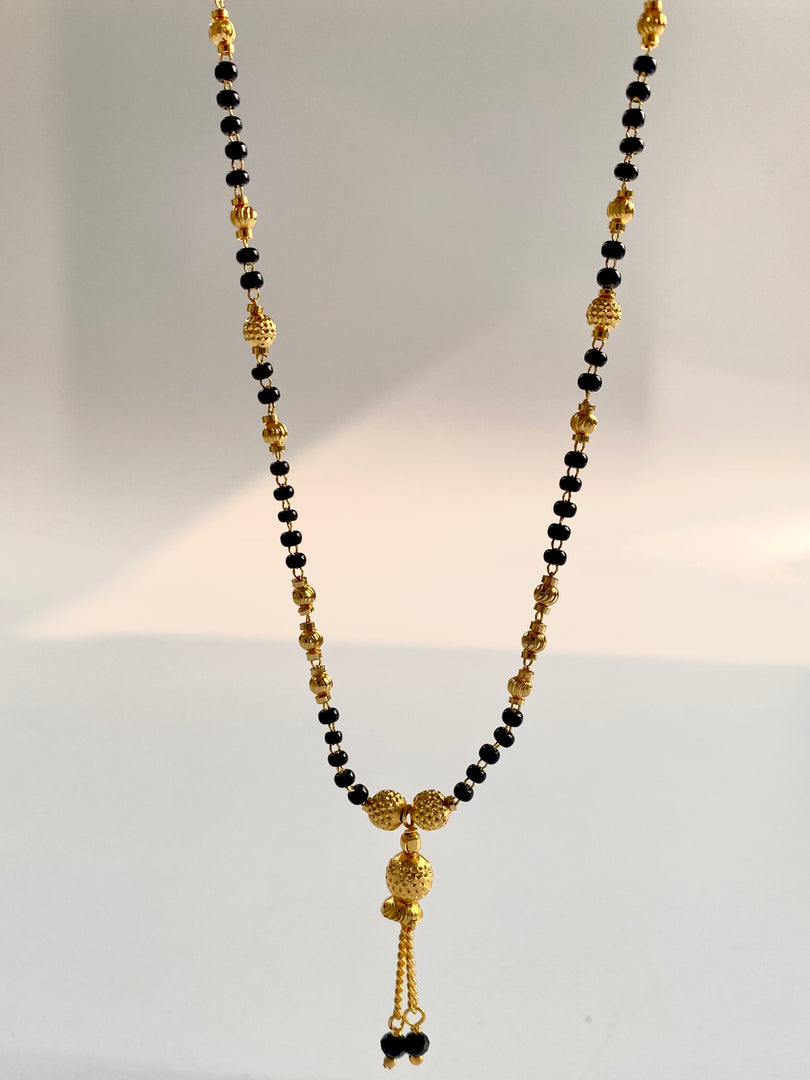 Hanging Beads Daily Wear Mangalsutra Chain 18inches