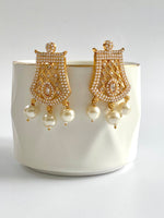 Load image into Gallery viewer, Myra Diamond N Pearl Necklace Set
