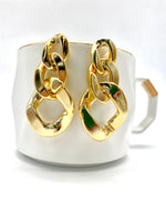 Load image into Gallery viewer, Small Three Layered Hoop Earrings
