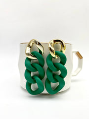 Splendid Matte Finish Four Loop Earrings