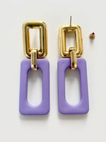 Load image into Gallery viewer, Take Me To Office Dual Colour Earrings

