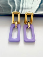 Load image into Gallery viewer, Take Me To Office Dual Colour Earrings
