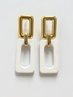 Load image into Gallery viewer, Take Me To Office Dual Colour Earrings
